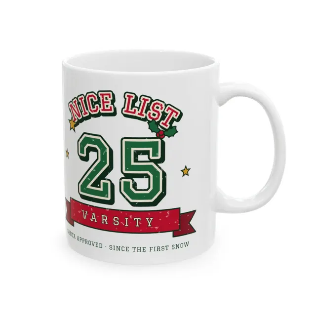 Nice List Varsity Mug