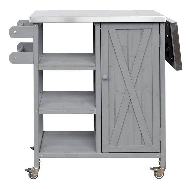 Foldable Outdoor Kitchen Island Patio Kitchen Island Outdoor — photo 3