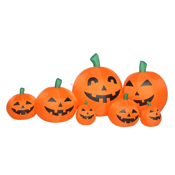 7ft Classic 7pcs LED String Lights 7pcs Pumpkin Inflatable — photo 5