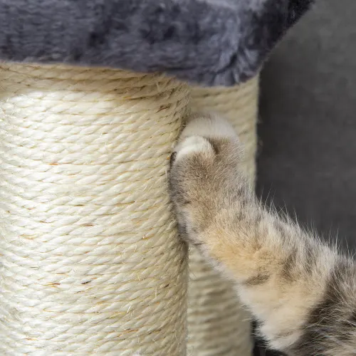 Pawhut Cat Tree with 4 Steps for High Beds Couch — photo 2