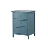 Teal Accent Nightstand for Modern Bedrooms — photo 3