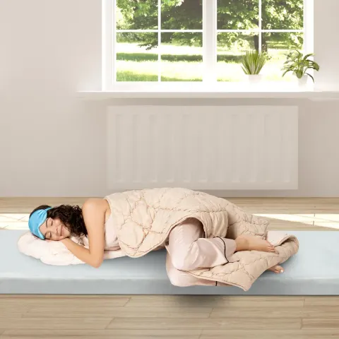 75"D X 25"W X 2.5"H Memory Foam Camping Mattress