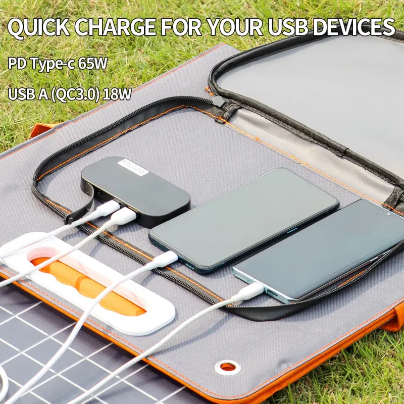 Portable Power Station 300W&Foldable Solar Panel — photo 5
