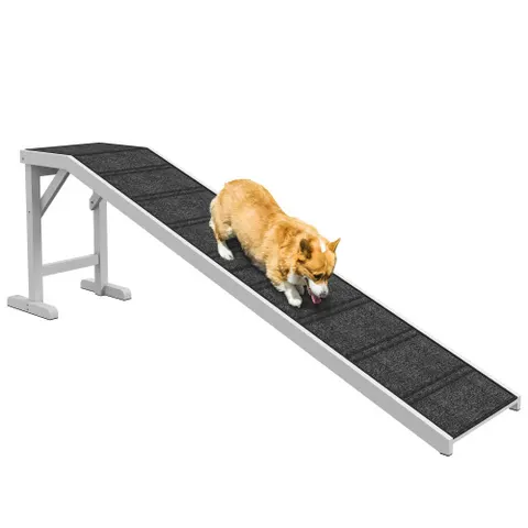 Ramp for Dog Bed β Pet Ramp for Dog with Non-slip Carpet and Top