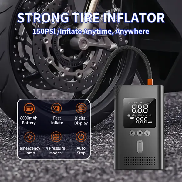 Portable Car Starter with Air Compressor — photo 4