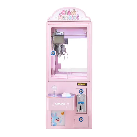 Claw Crane Machine — Medium-sized Arcade Game Machine with Light