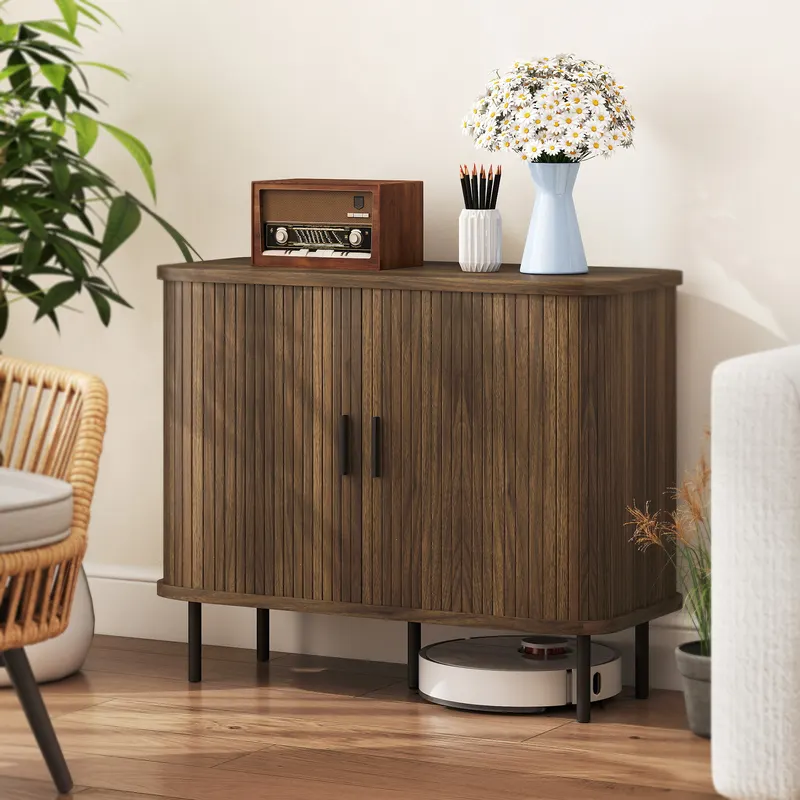 35.4" Sideboard Buffet Cabinet with Storage — photo 6
