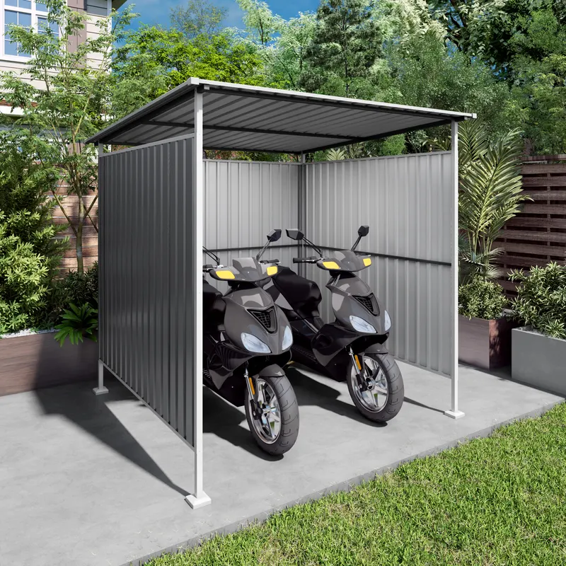 Outdoor Pergola for Patio — Bike Storage Shed — photo 4