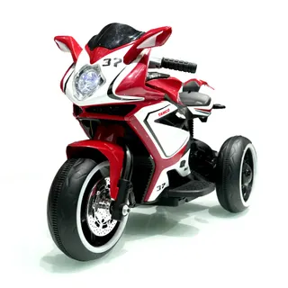 Plastic Red 6V Kids Electric Motorcycle Kids Toys Motorcycle