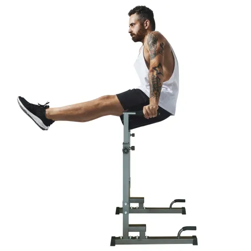 Power Tower Dip Station Adjustable Height Heavy Duty — photo 2