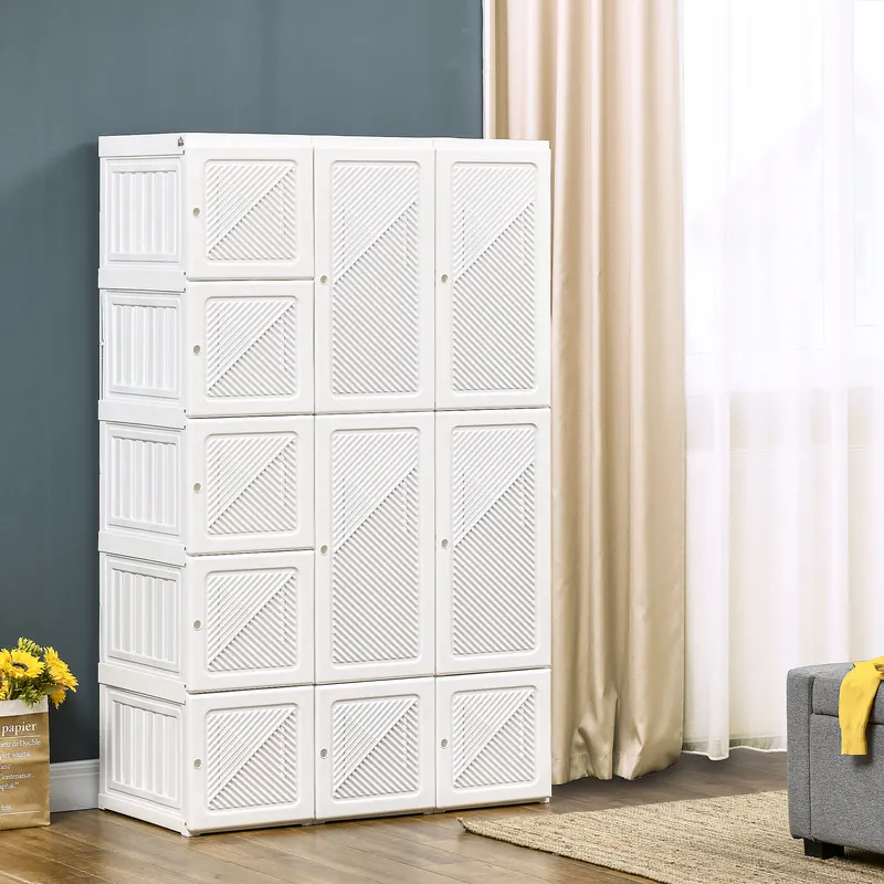Portable Wardrobe Closet — Folding Clothes Storage Organizer — photo 2